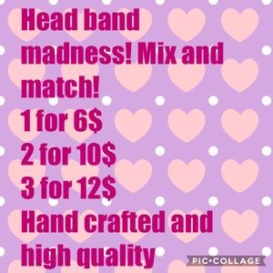 Head band madness!!!